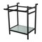 Kingston Brass VPB2216300 22-Inch Console Sink Base with Glass Shelf, Matte Black VPB2216300 - alternate 1
